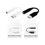 USB Type C To 3.5mm Earphone Headphone Cable Adapter