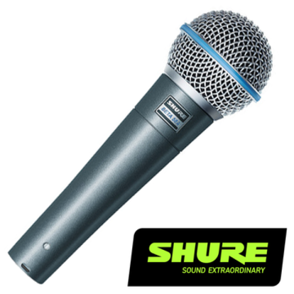 BETA 58A Super Cardioid Professional Dynamic Microphone