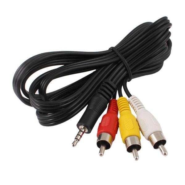 1:3 AV Cable For Connecting Android TV Box To CRT TV