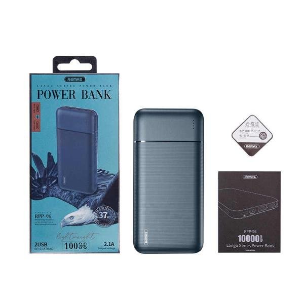 REMAX RPP-96 2 USB 10000MAH LANGO SERIES POWER BANK