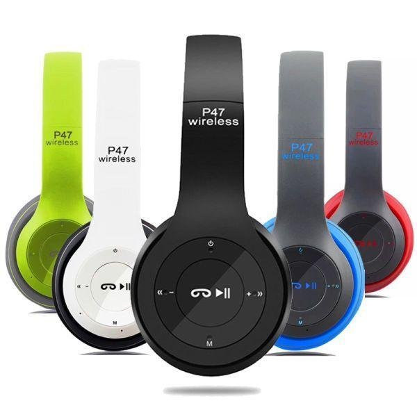P47 Bluetooth Over Ear Foldable Headset
