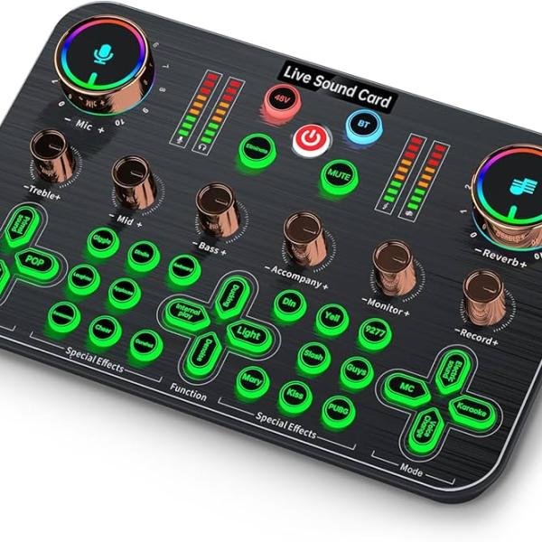 K600 Sound Card Professional Live Broadcast Equipment