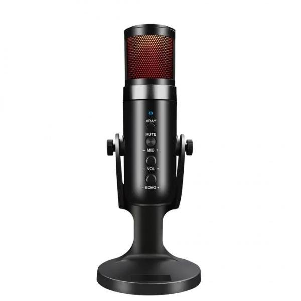 Jmary MC-PW9 RGB Professional USB Microphone For Podcasting, Live Streaming