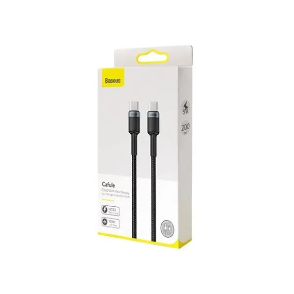 Baseus Cafule Series Type-C to Type-C 100W PD Cable