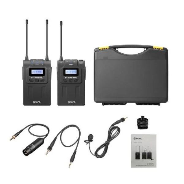 Boya BY-WM8 Pro-K1 UHF Dual Wireless Microphone