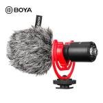 Boya MM1 Plus Super-Cardioid Shotgun Microphone for Vlogging & Streaming
