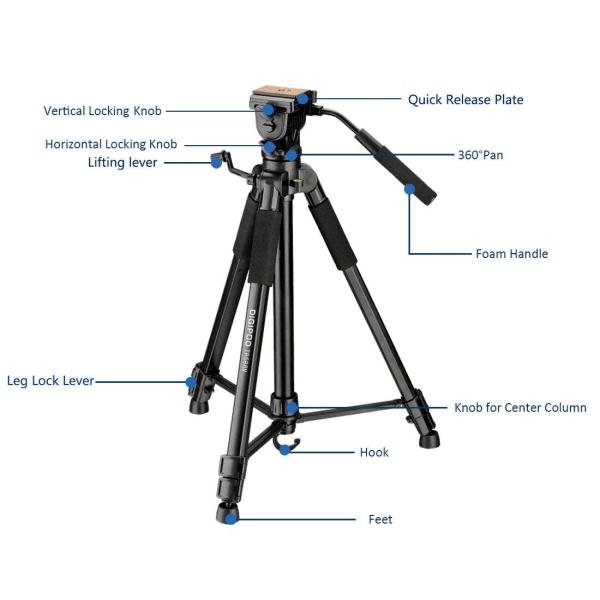 Digipod TR-688V High-Quality Video Tripod