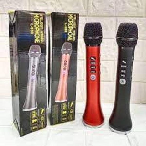 Karaoke L-698 Best Bluetooth Microphone and Portable Speaker Combo