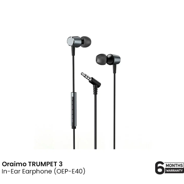 Oraimo OEP-E40 TRUMPET 3 In-Ear Earphone