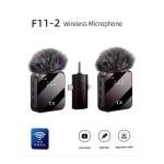 F11-2 Wireless Microphone For iPhone, Android and Camera