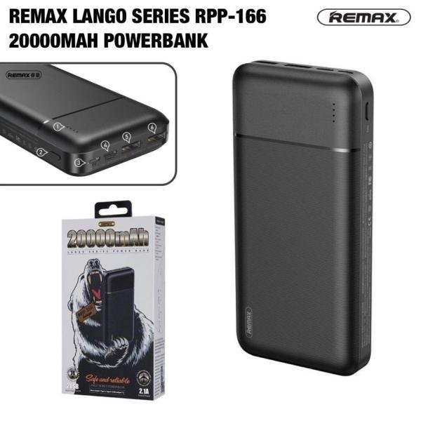 REMAX RPP-166 Portable Charger 20000mAh Power Bank