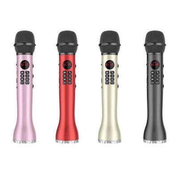 Karaoke L-598 Bluetooth Microphone Portable Speaker