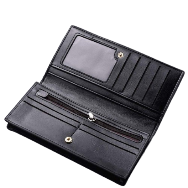 Leather Long Lusting Long Wallet For Men