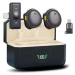 Q8 Collar Clip Button Wireless Microphone