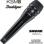 Shure KSM8 Dualdyne Cardioid Vocal Microphone Black