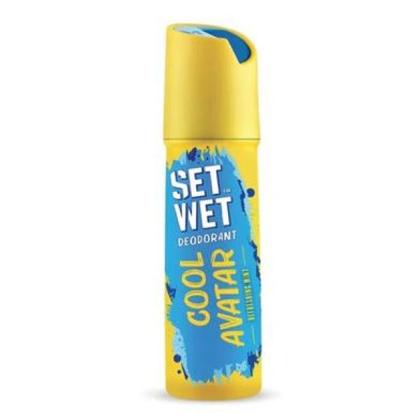 SET WET Deodorant Spray Perfume Cool Avatar for Men 150ml