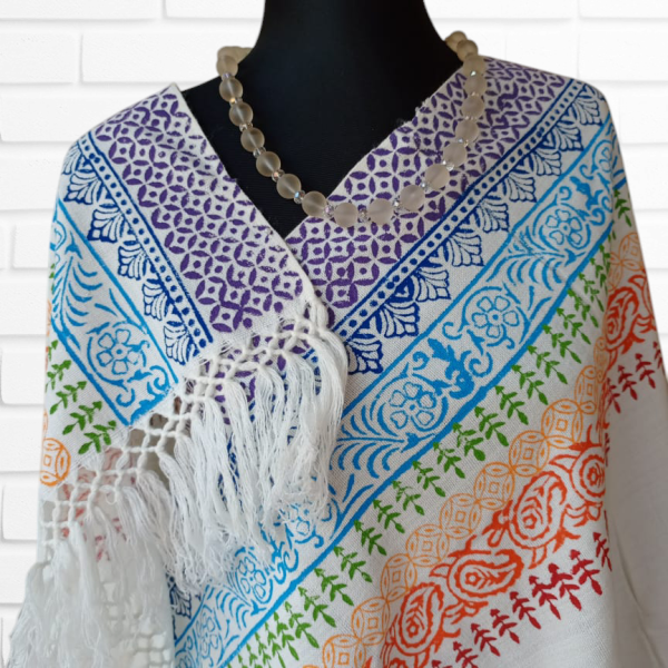 Premium Block Print Design Shawl