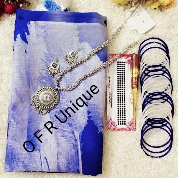 Nature's Touch Saree 6 in 1 Combo (Eid & Boishakhi Offer)