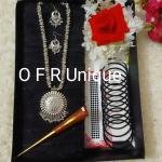 Half Silk Chumki Saree 7 in 1 Combo