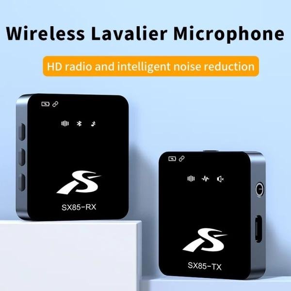 SX85 Audio Wireless Lavalier Microphone Type-C