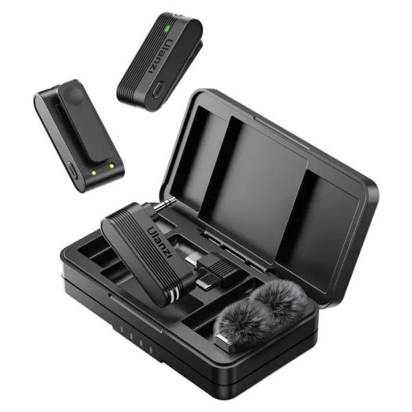 Ulanzi A100 Powerful Wireless Lavalier Microphone
