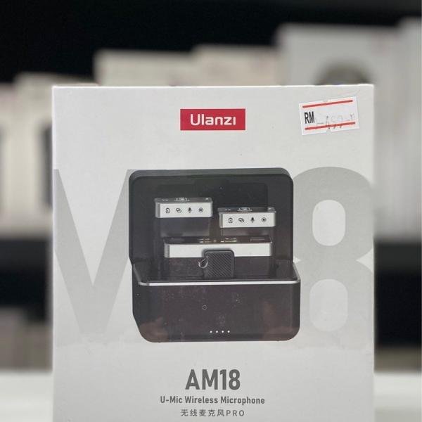Ulanzi AM18 U-Mic Wireless Microphone for Cameras and Mobile