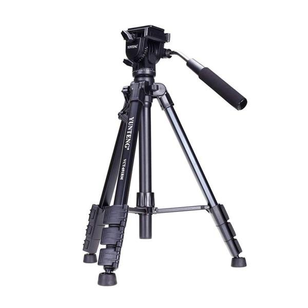 YUNTENG VCT-691 Professional Portable Original Aluminum Video Tripod
